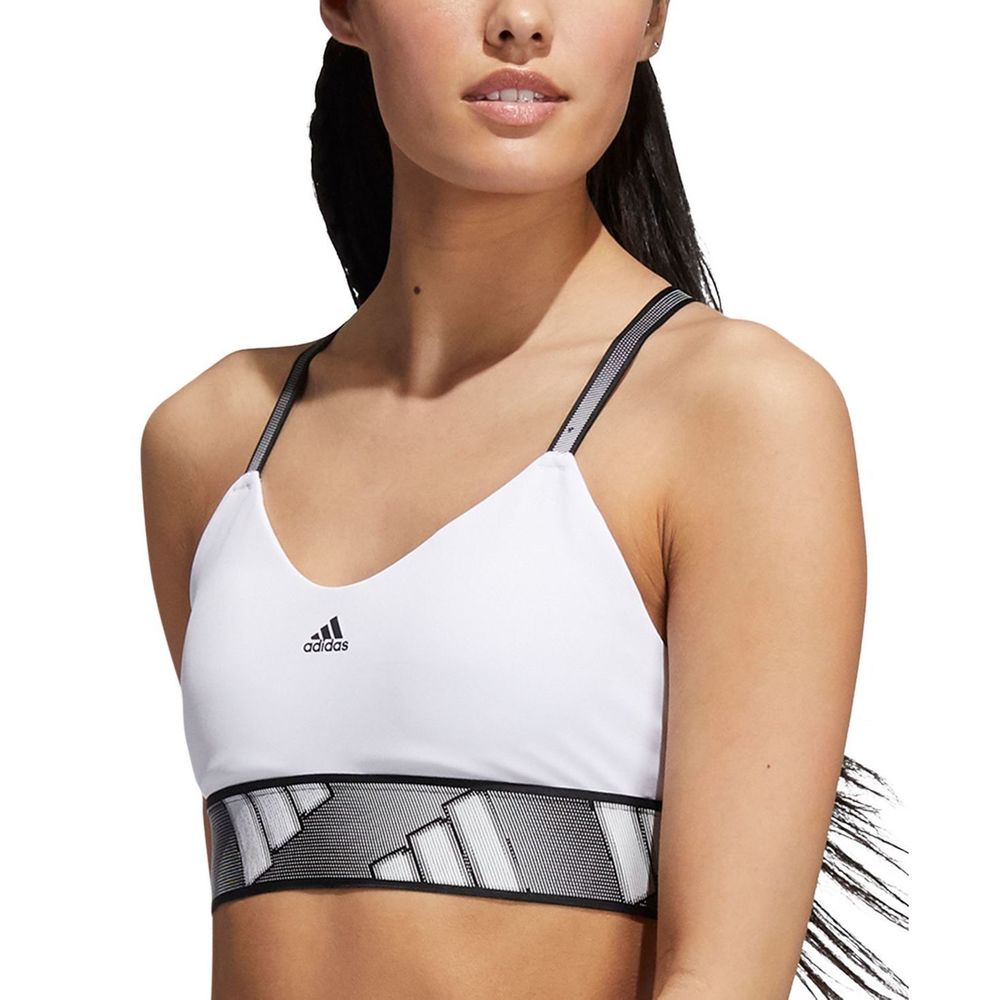 adidas Womens All Me Light Support Training Bra-Small